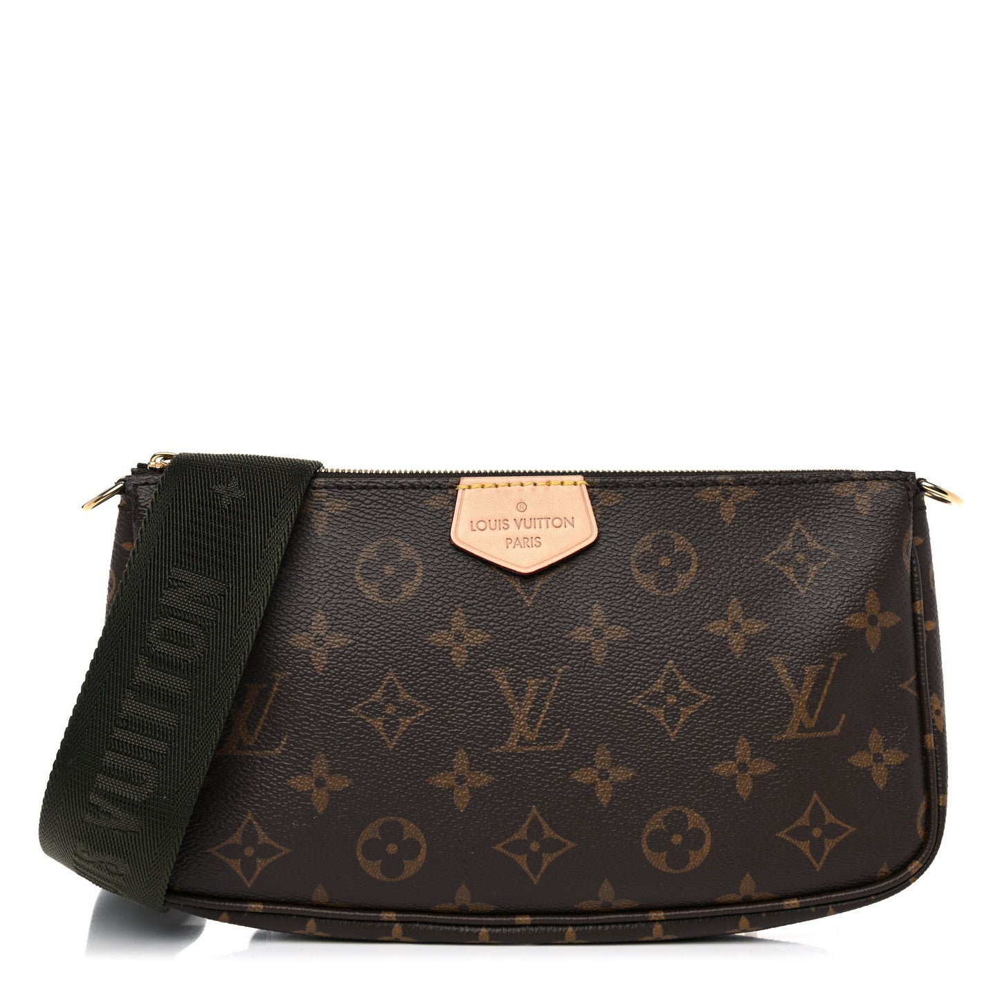Monogram Multi Pochette Accessories Large Pochette Kaki