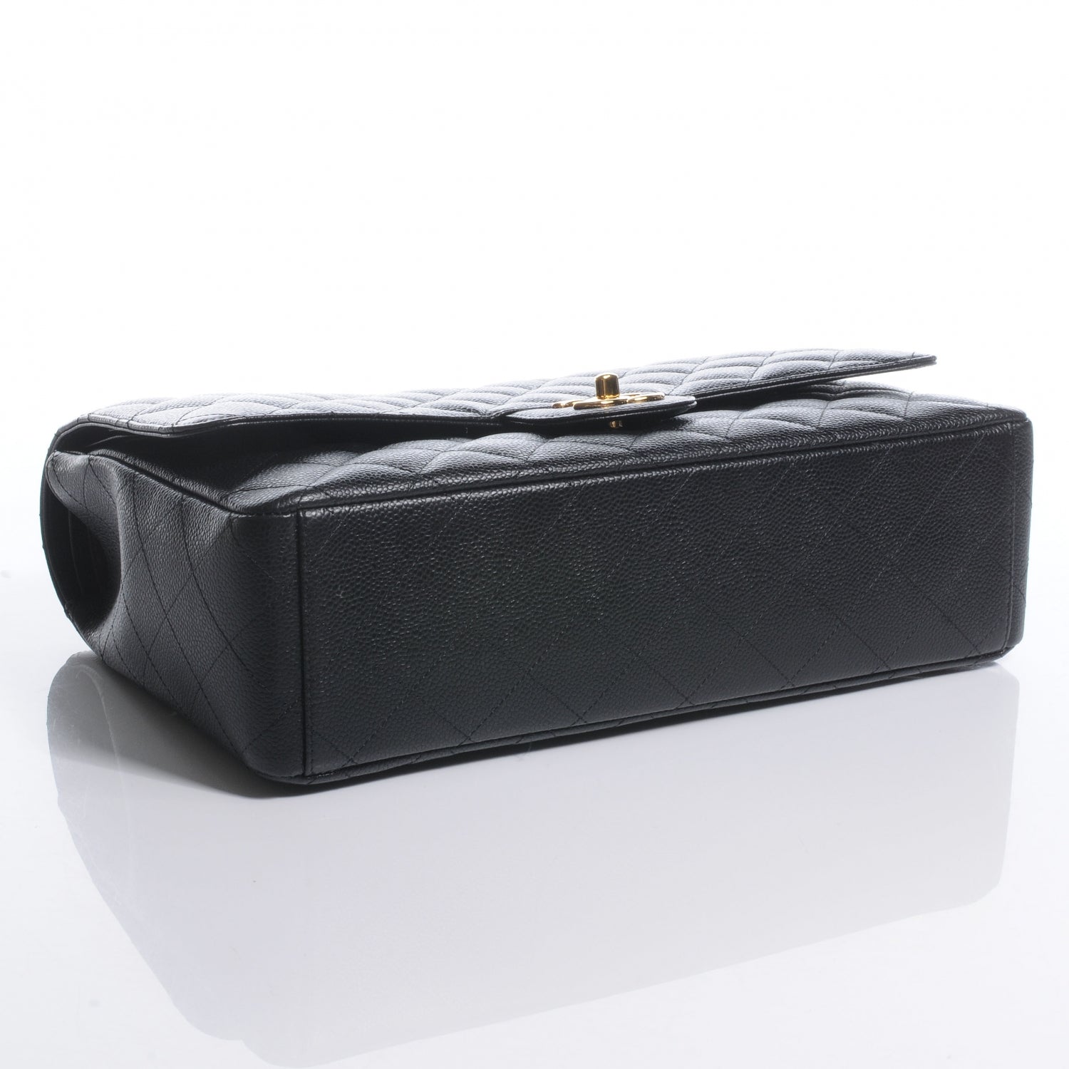 Chanel Caviar Quilted Maxi Double Flap Black 4 of 8