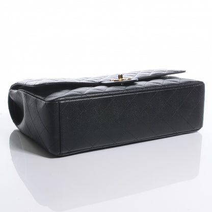 Chanel Caviar Quilted Maxi Double Flap Black 4 of 8
