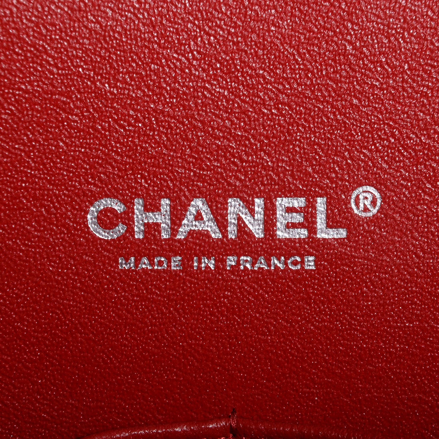 Lambskin Quilted Maxi Double Flap Red