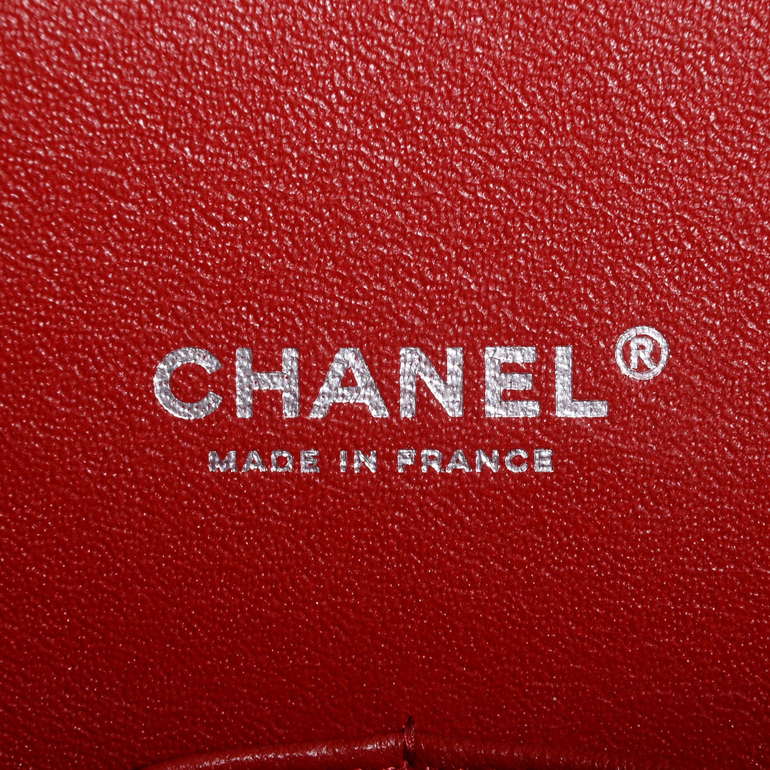 Chanel Lambskin Quilted Maxi Double Flap Red 7 of 10