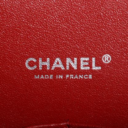 Chanel Lambskin Quilted Maxi Double Flap Red 7 of 10