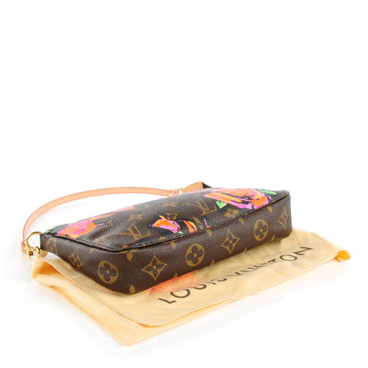 Louis Vuitton Monogram Roses Pochette Accessories 4 of 7