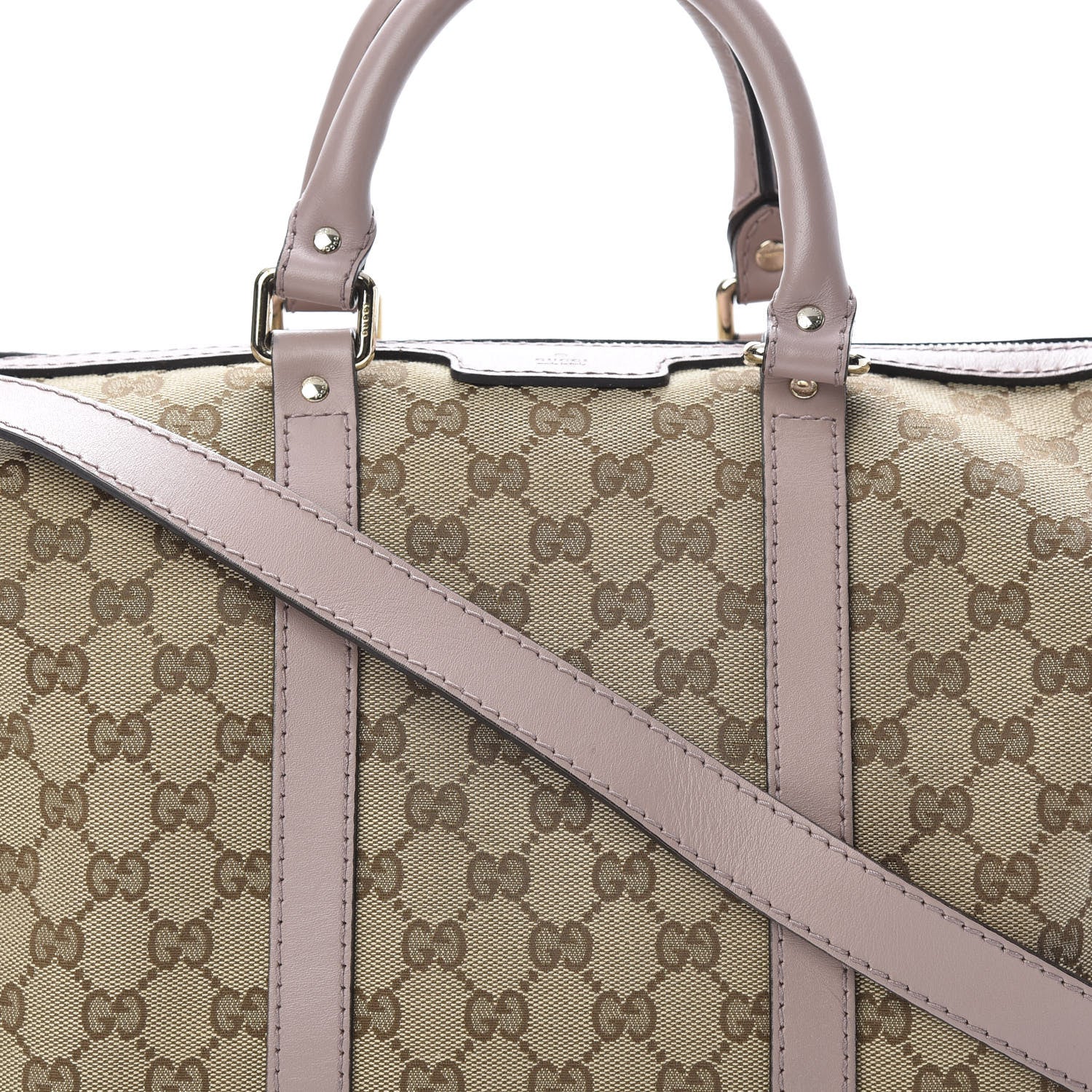 Gucci Monogram Medium Joy Boston Light Pink 8 of 14