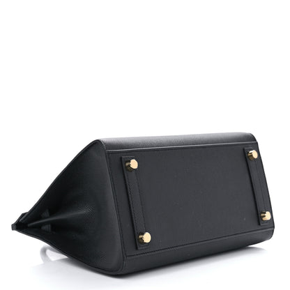 Hermes Epsom Birkin Sellier 25 Black 4 of 11