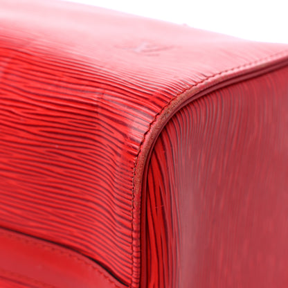 Louis Vuitton Epi Speedy 25 Castillan Red 10 of 18