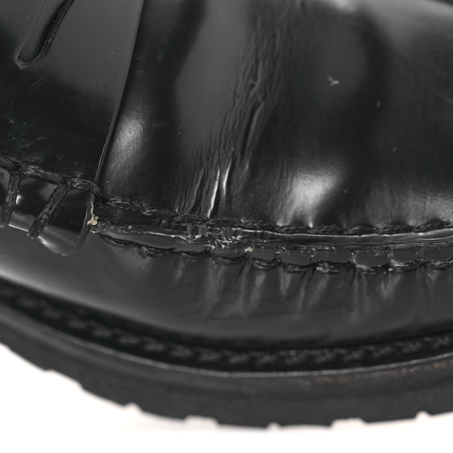 Saint Laurent Patent Tribute 75 Platform Sandals 39 Black 22 of 24