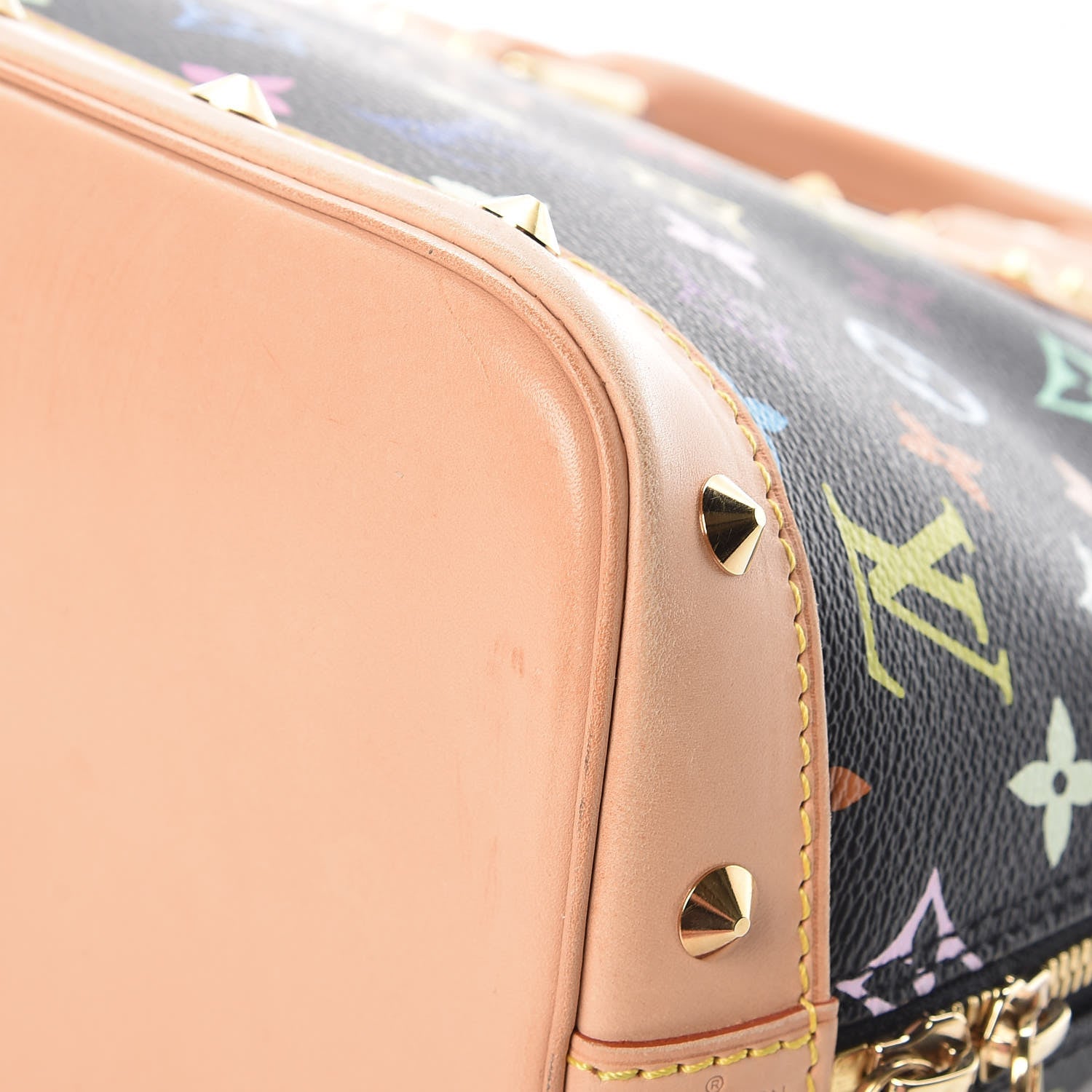 Louis Vuitton Monogram Multicolor Alma Black 11 of 16