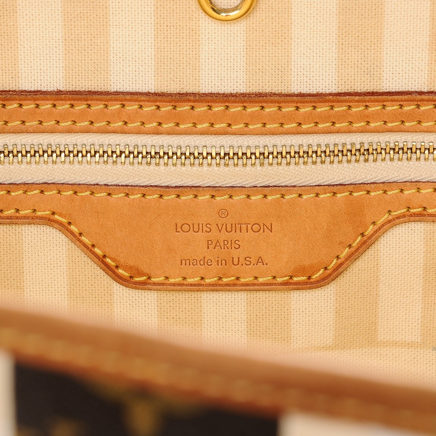 Monogram Rayures Neverfull MM