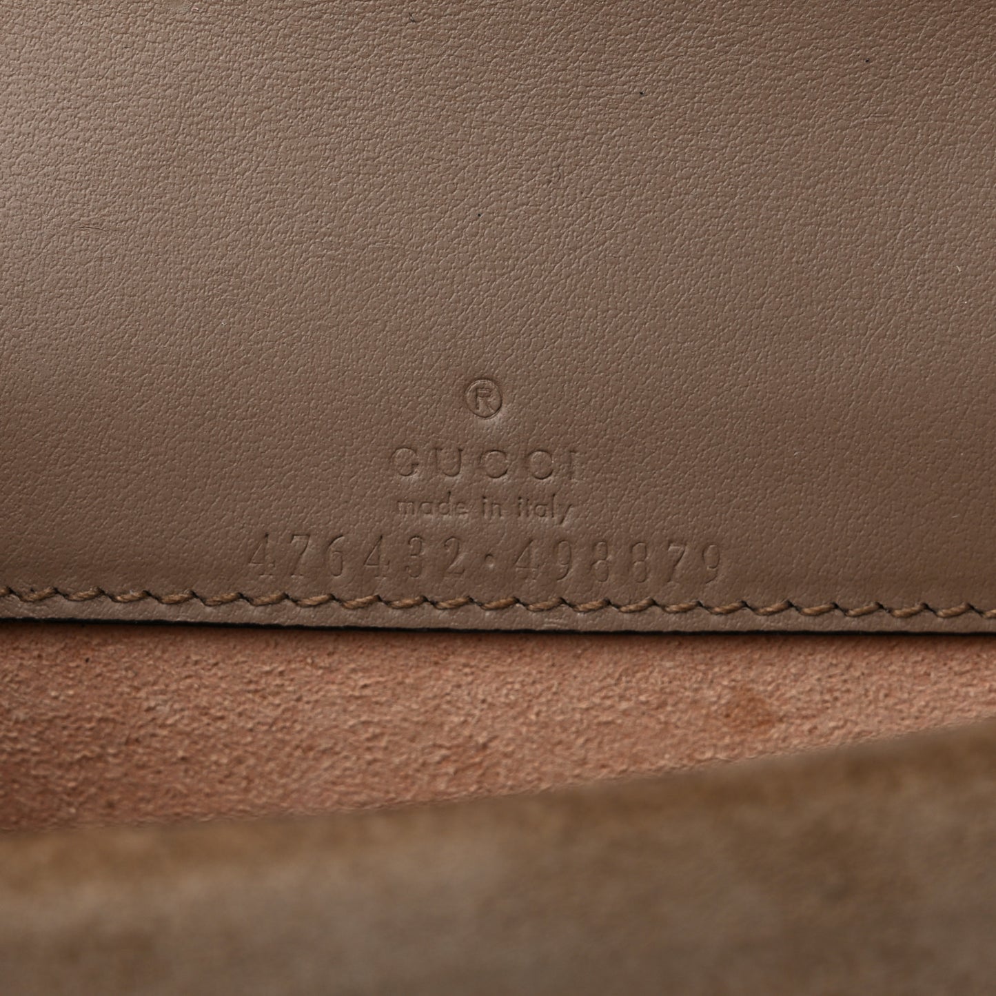 GG Supreme Monogram Super Mini Dionysus Shoulder Bag Taupe