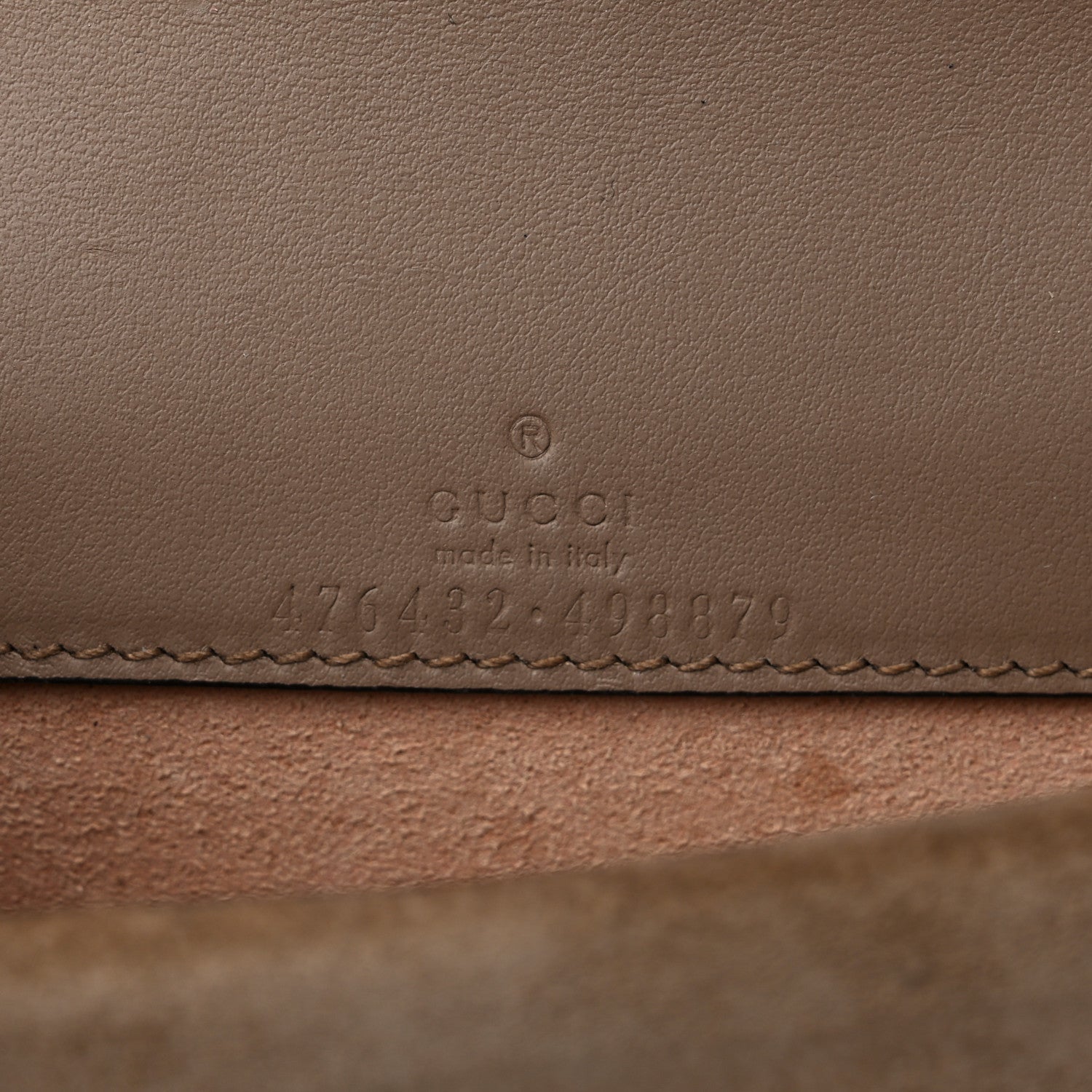 Gucci GG Supreme Monogram Super Mini Dionysus Shoulder Bag Taupe 6 of 11