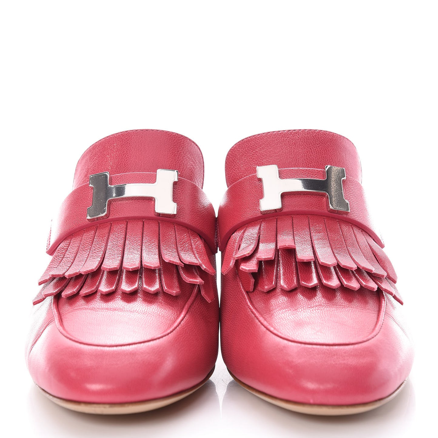 Goatskin Tuileries Mules 37 Rouge Azalee