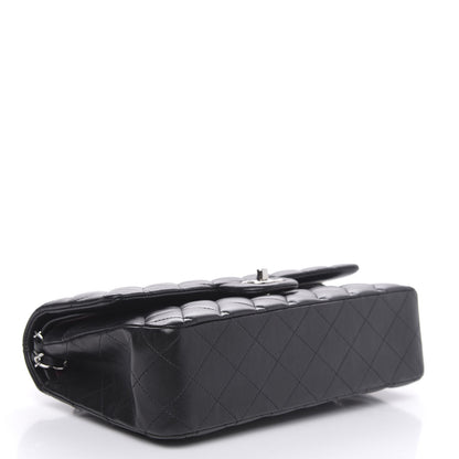 Chanel Lambskin Quilted Medium Double Flap Black 4 of 15