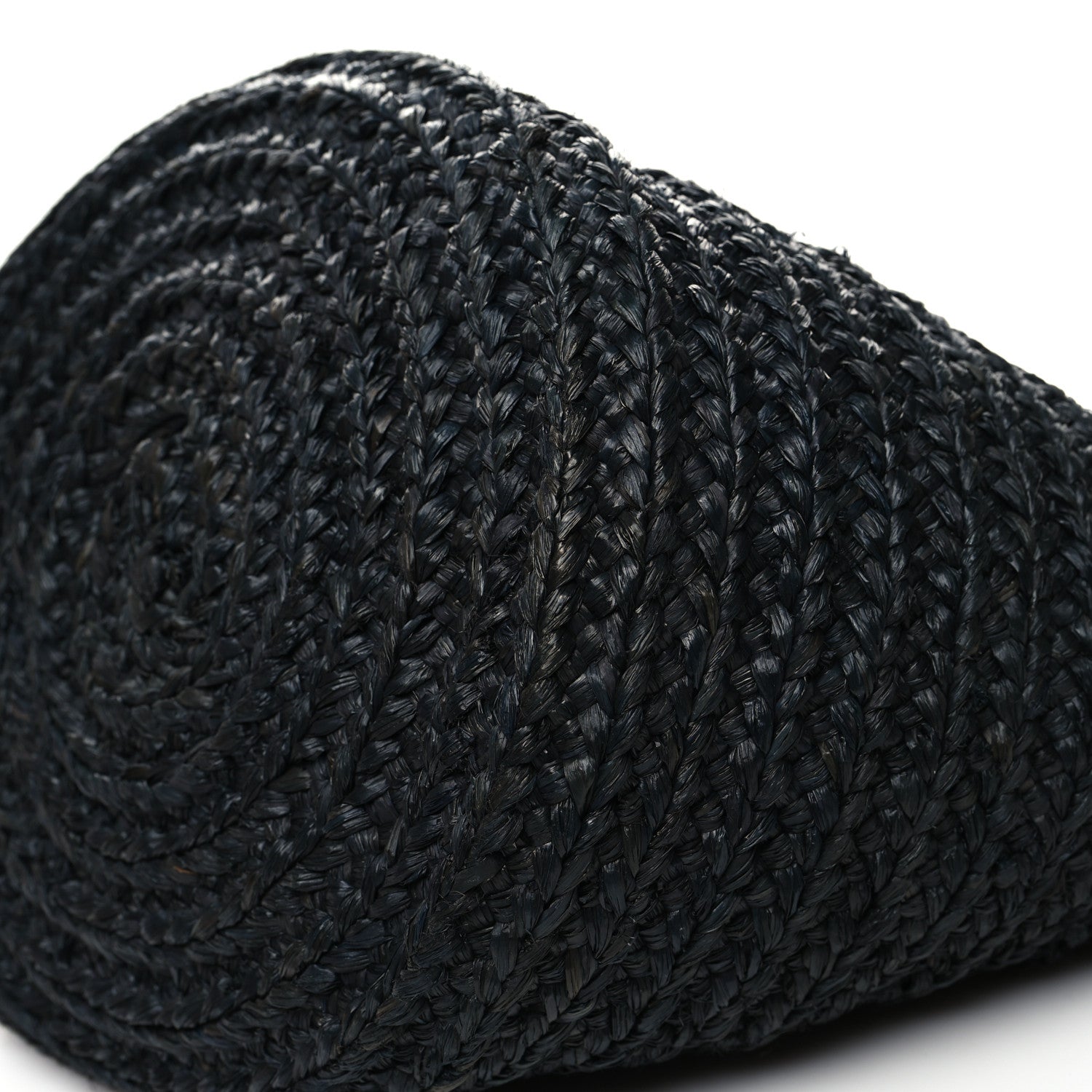 Saint Laurent Raffia Medium Panier Bag Black 9 of 11