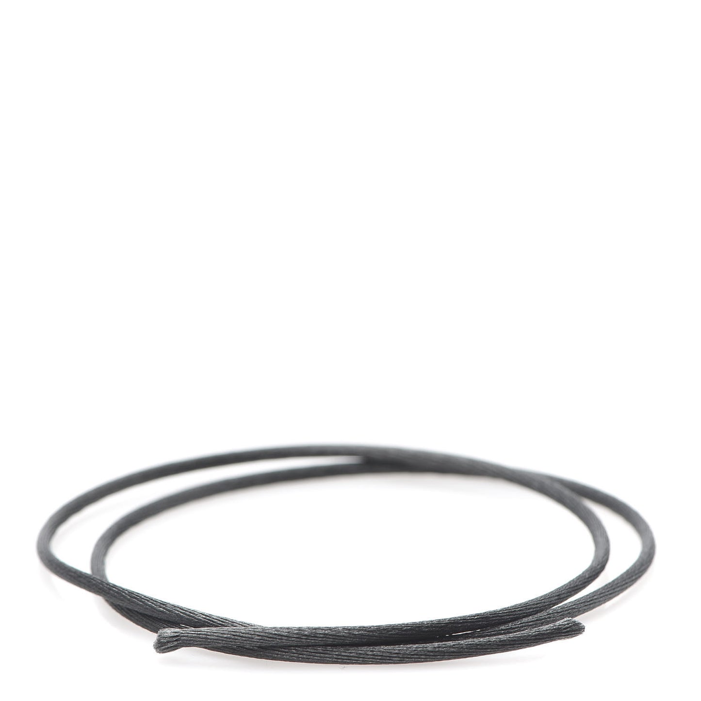 18K White Gold Charity LOVE Adjustable Cord Bracelet White