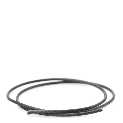 Cartier 18K White Gold Charity LOVE Adjustable Cord Bracelet White 7 of 7