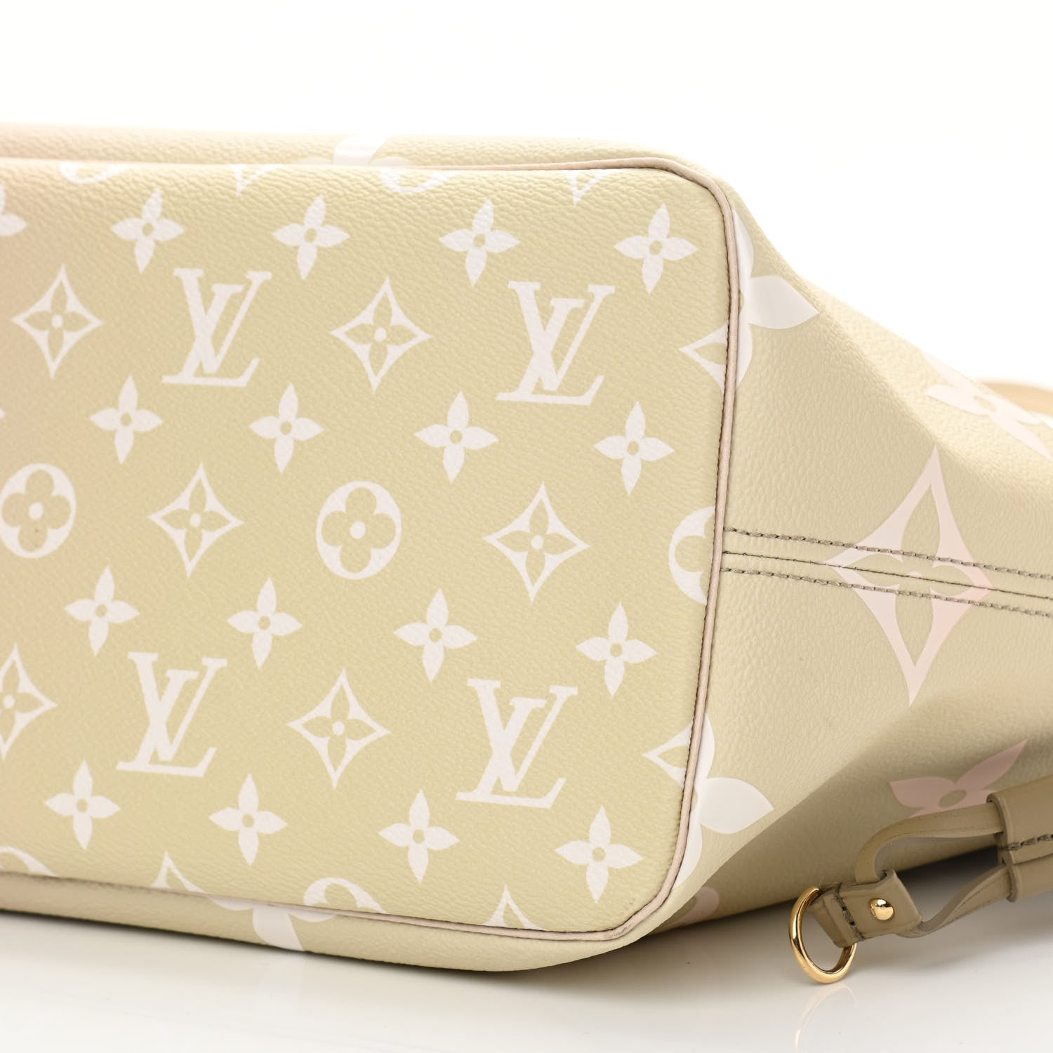 Louis Vuitton Monogram Giant Spring In The City Neverfull MM Sunset Kaki 10 of 14