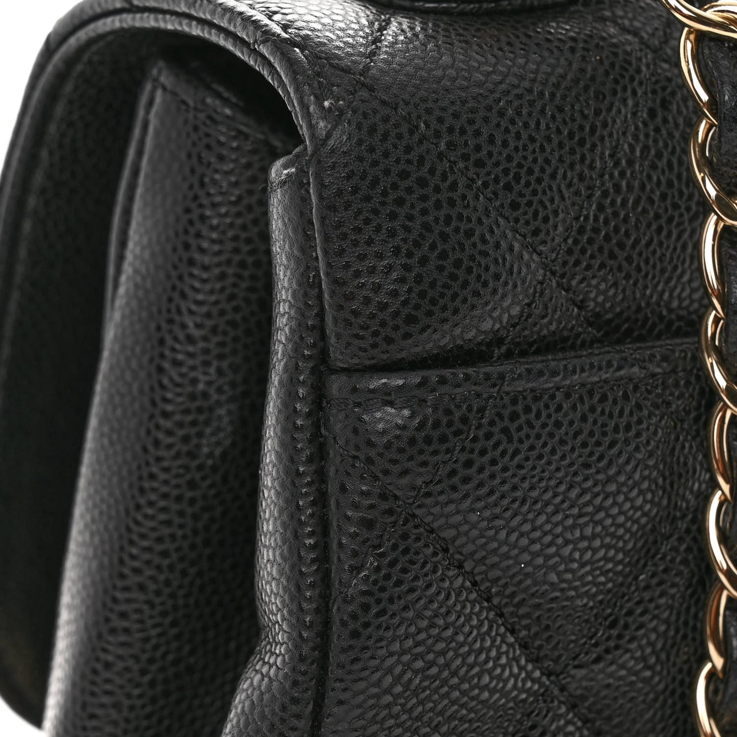 Caviar Quilted Medium Business Affinity Flap Black
