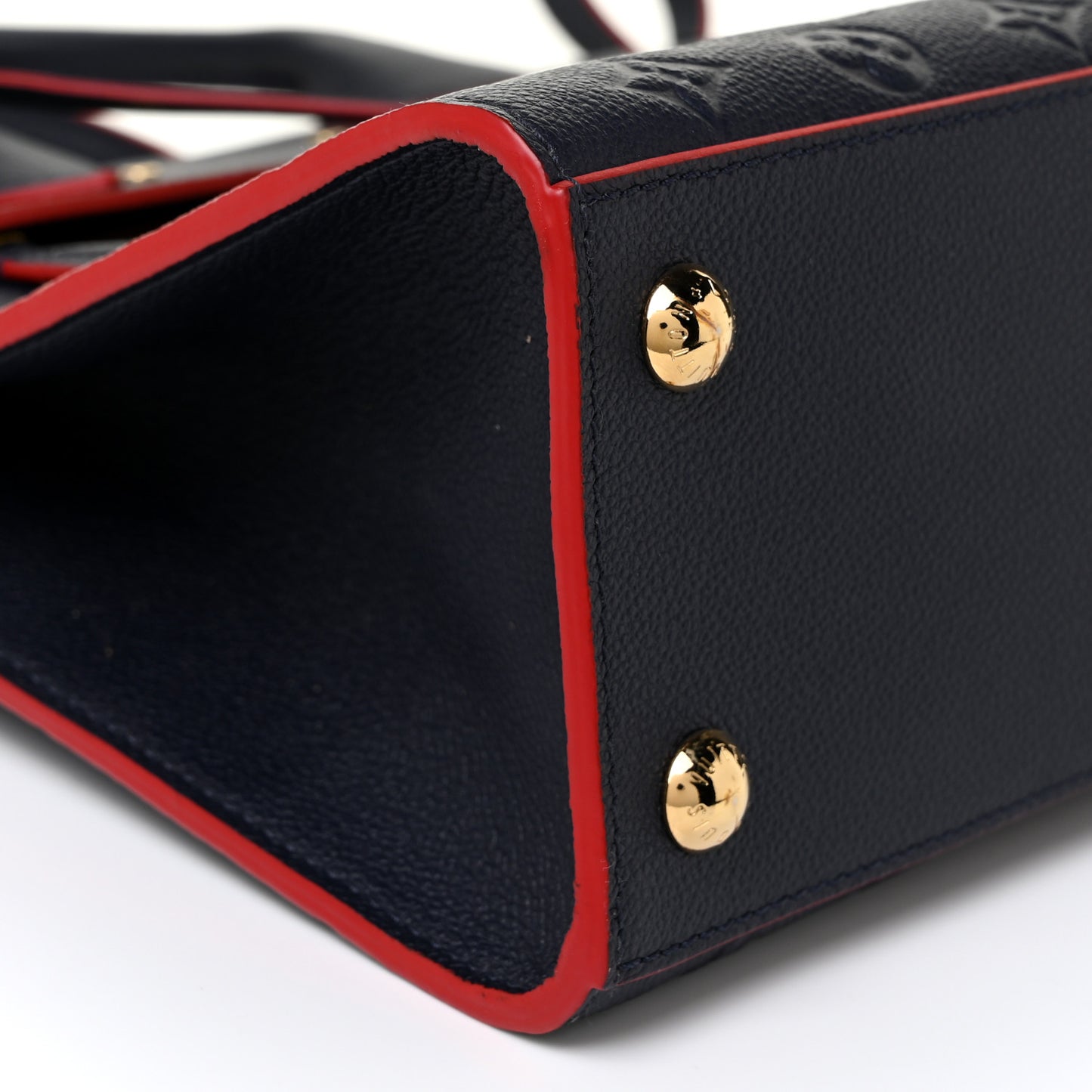 Empreinte Pont Neuf MM Marine Rouge