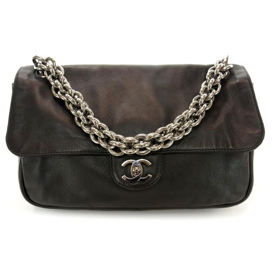 Chanel Lambskin Medium Soft and Chain Flap Black 1 of 10