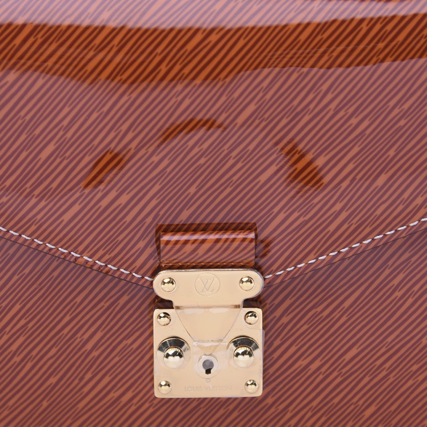 Shiny Epi Monogram Pochette Metis Mini Brown