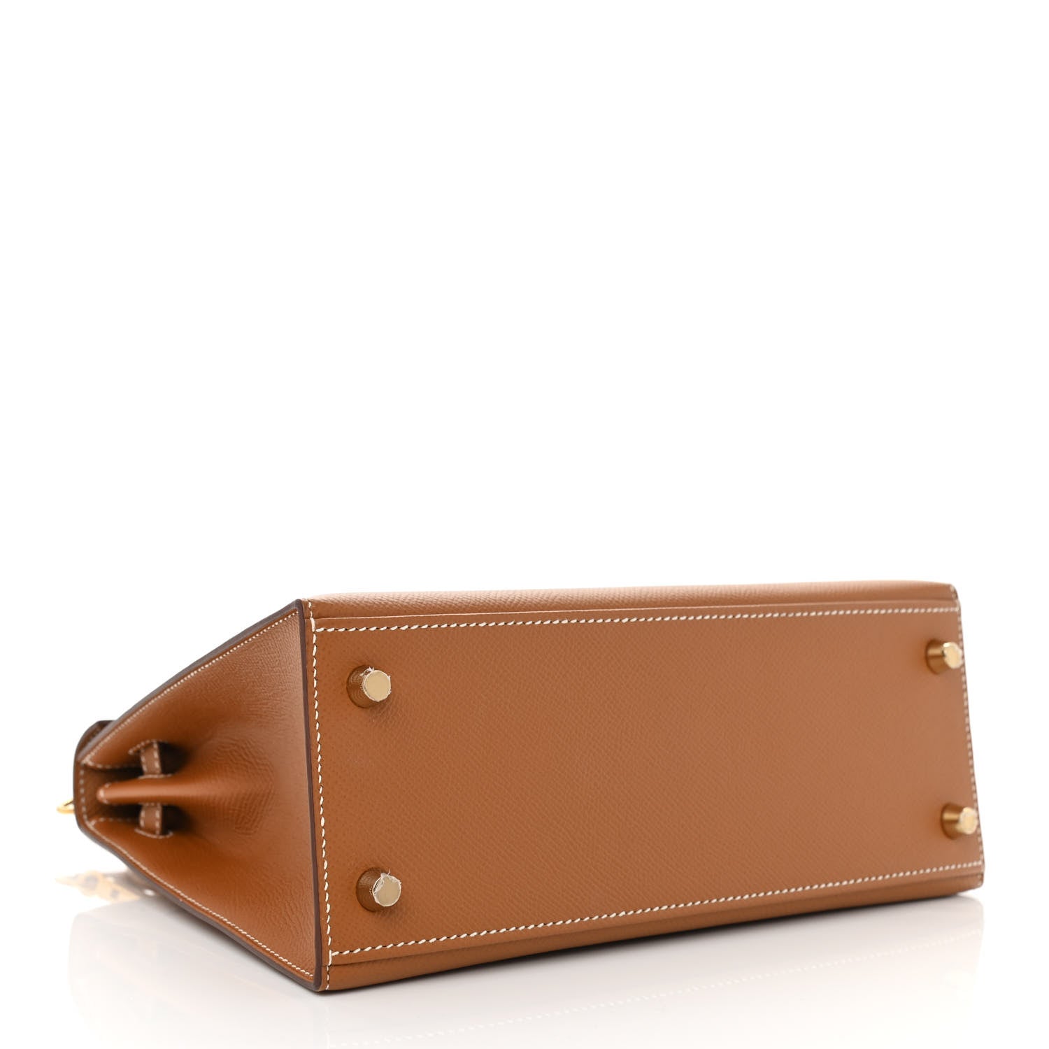 Hermes Epsom Kelly Sellier 25 Gold 4 of 12