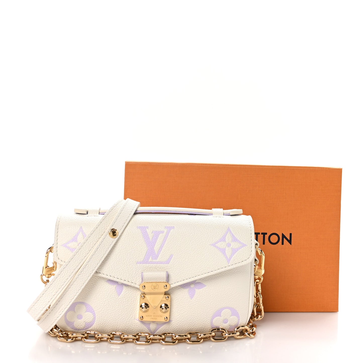 Empreinte Monogram Giant Pochette Metis East West Latte Bubble Tea