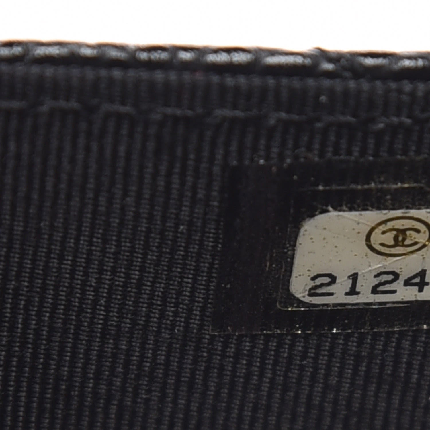 Chanel Caviar Quilted Flap Card Holder Black 8 of 9