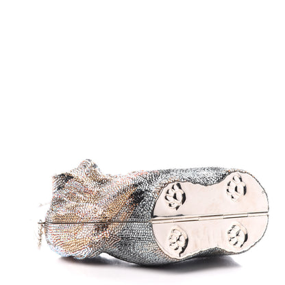 Judith Leiber Crystal Yorkie Charlie Perla Minaudiere Clutch 4 of 11