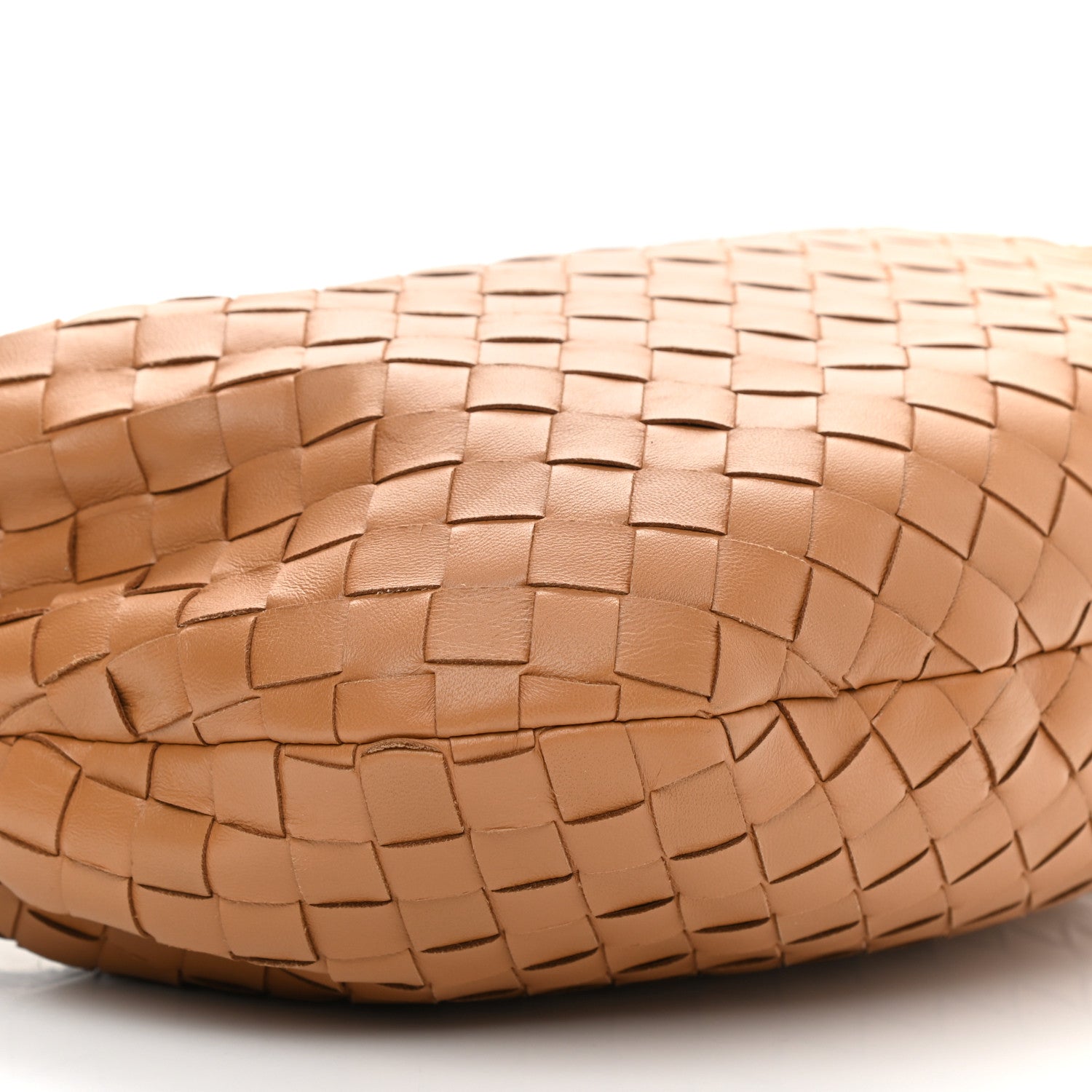 Bottega Veneta Nappa Intrecciato Teen Jodie Hobo Caramel 9 of 10
