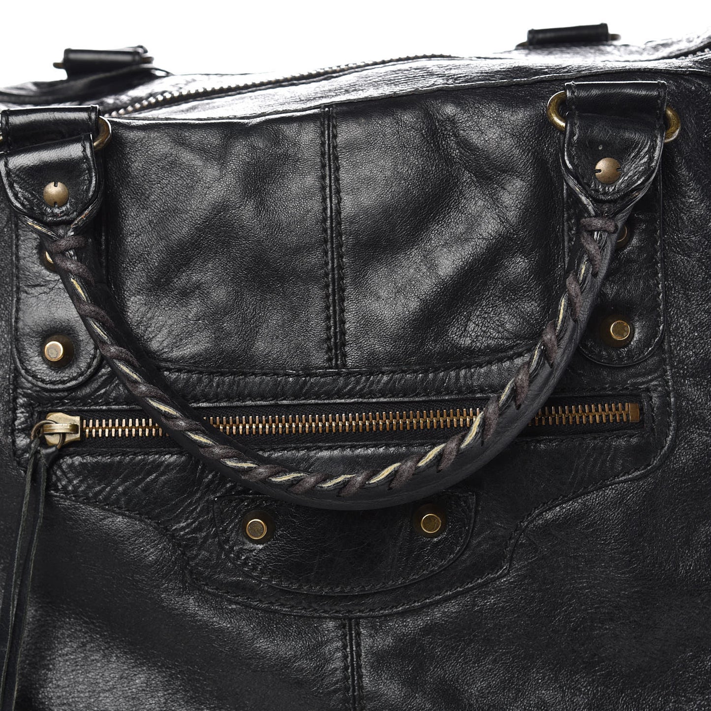 Agneau Classic Hardware Weekender Black