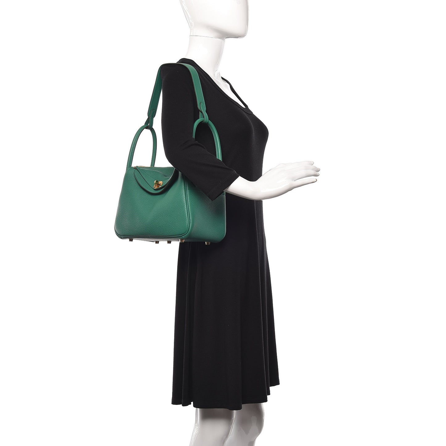 Taurillon Clemence Lindy 26 Vert Vertigo