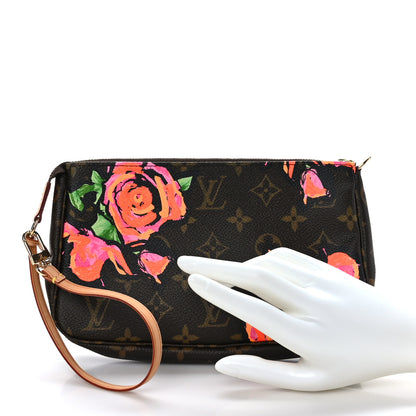 Louis Vuitton Monogram Roses Pochette Accessories 2 of 9