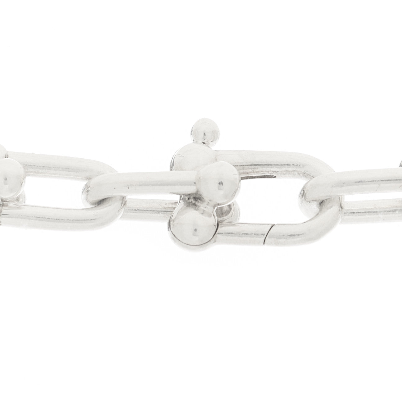 Sterling Silver HardWear Graduated Link Necklace
