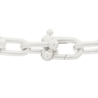 Tiffany Sterling Silver HardWear Graduated Link Necklace 4 of 7