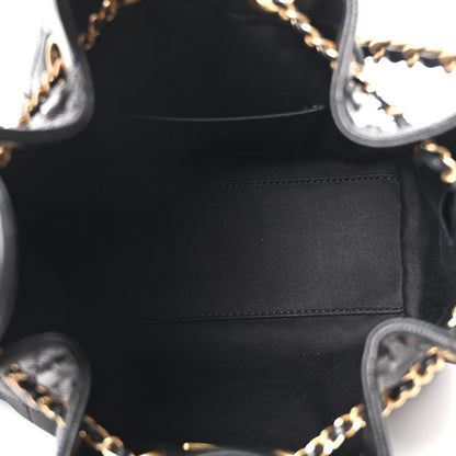 Chanel Caviar Quilted Mini Chanel 25 Handbag Black 4 of 9