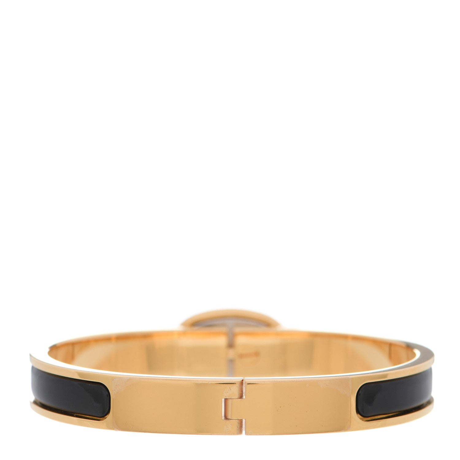 Hermes Enamel Mini Clic Chaine d'Ancre Bracelet PM Black 3 of 5