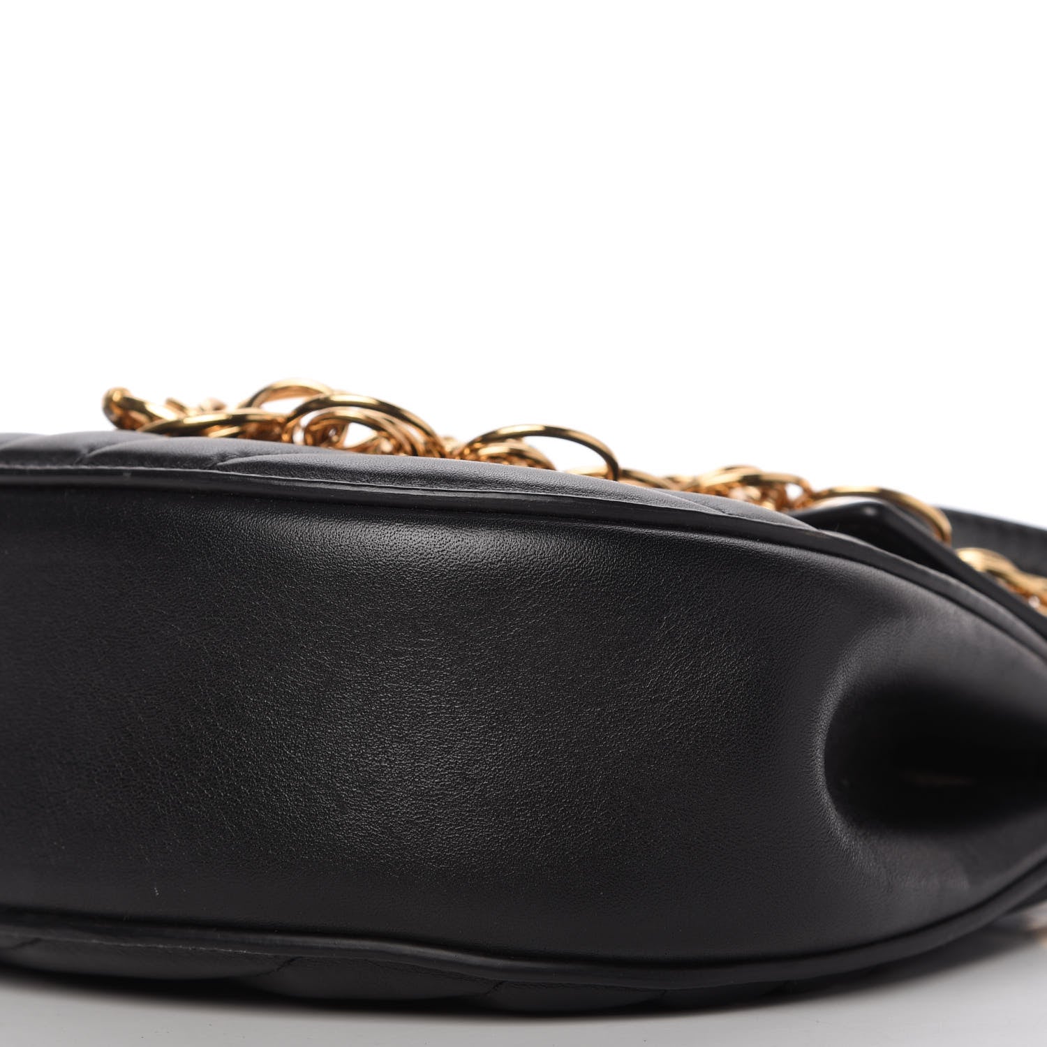 Chloe Calfskin Quilted Mini Drew Bijou Shoulder Bag Black 7 of 10