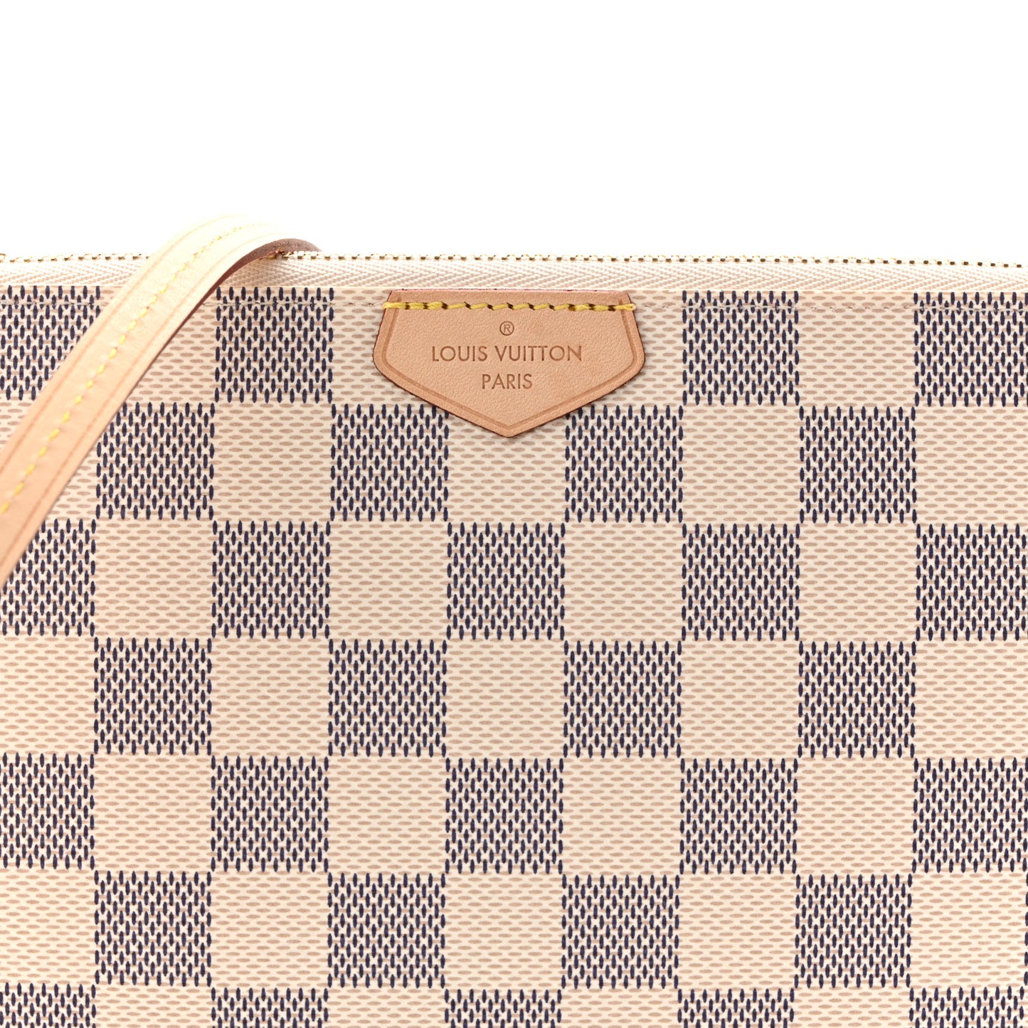 Damier Azur Double Zip Pochette