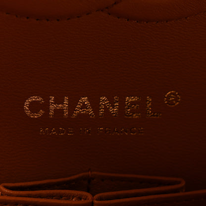 Chanel Caviar Quilted Medium Double Flap Light Brown 6 of 11
