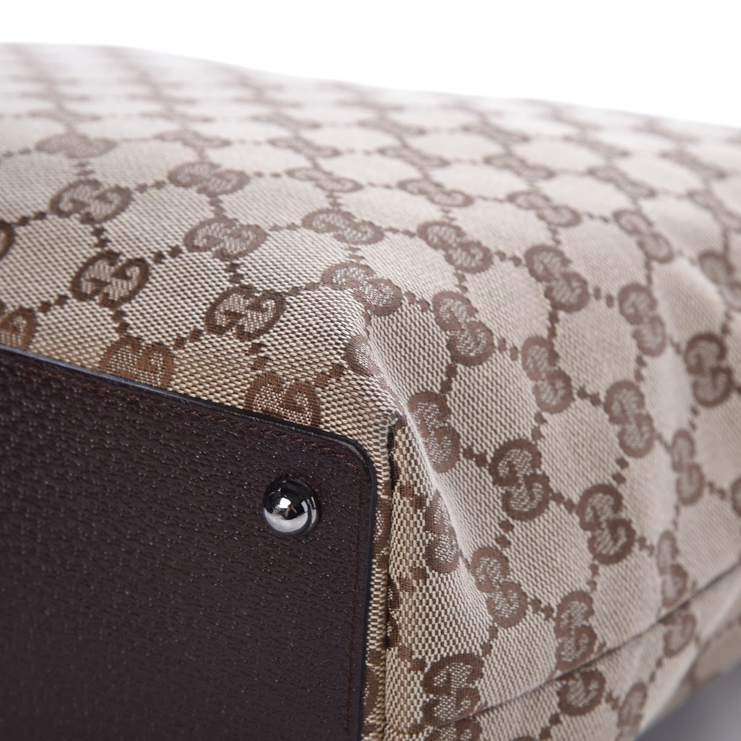 Gucci Monogram Large Eclipse Tote Dark Brown 12 of 12
