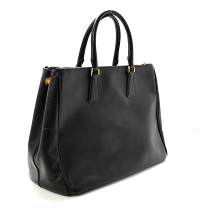 Prada Saffiano Large Galleria Double Zip Tote Black 2 of 8