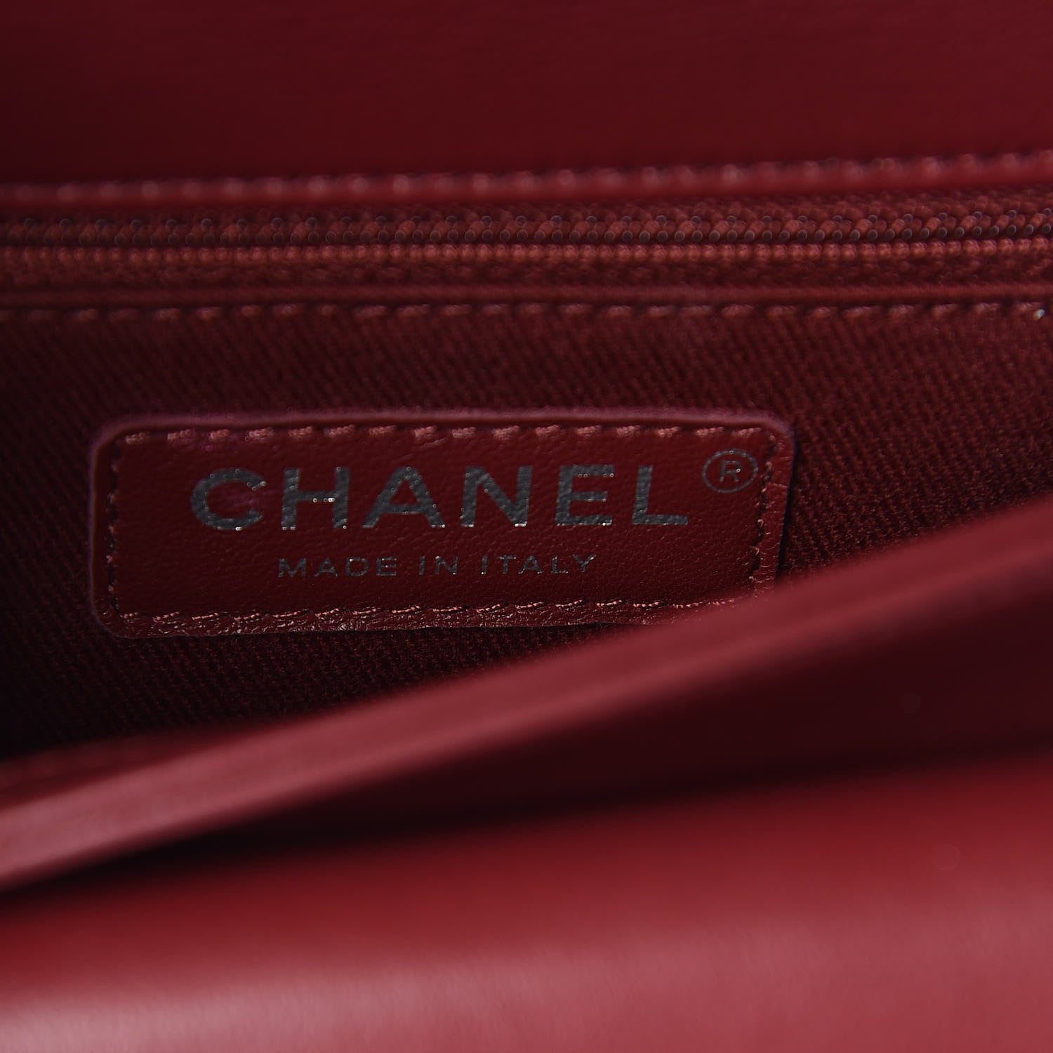 Chanel Calfskin Coco Eyelets Small Flap Bag Red 8 of 10