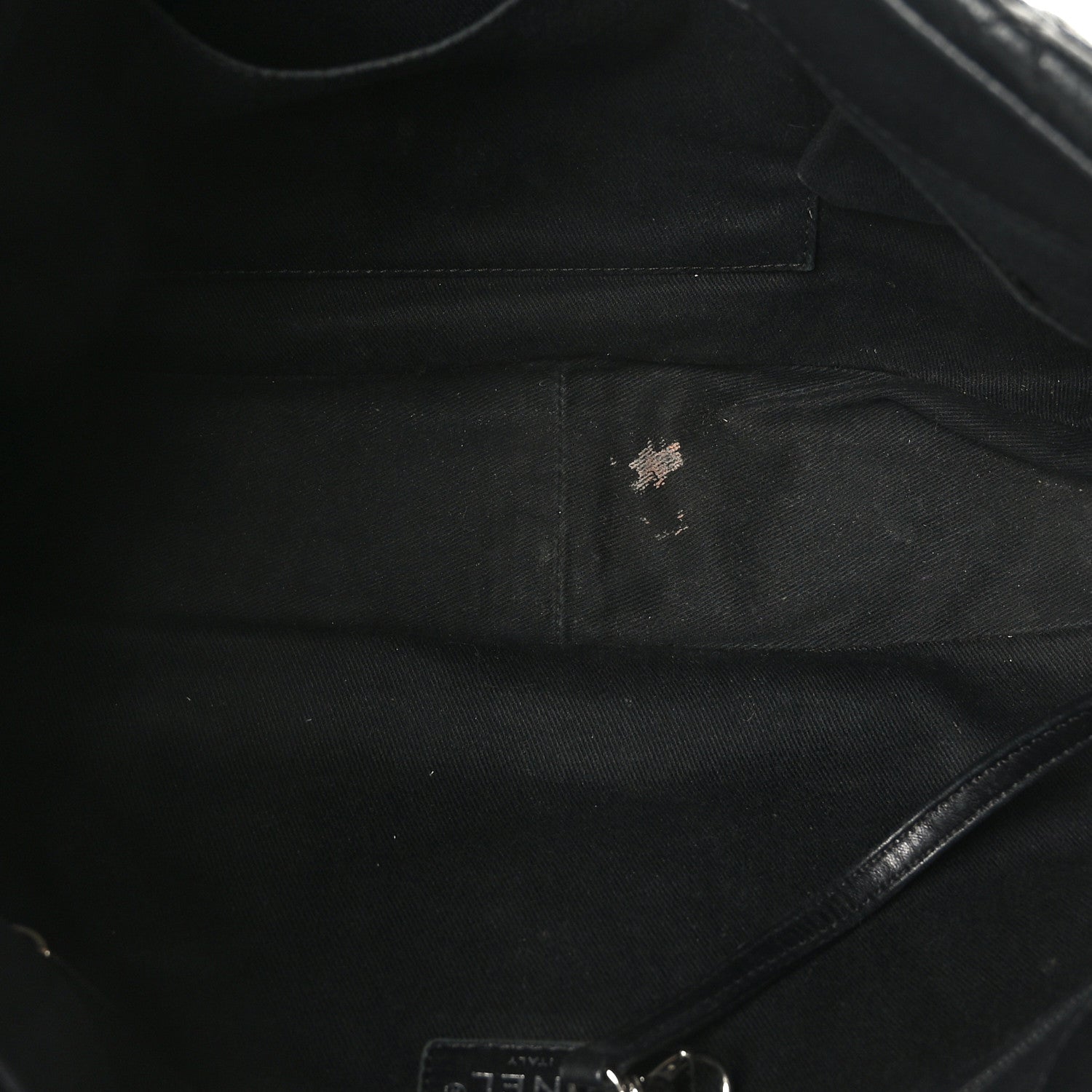 Chanel Caviar Quilted CC Timeless Soft Tote Black 5 of 10