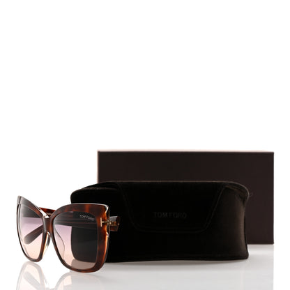 Tom Ford Irina Sunglasses TF390 Tortoise 8 of 8