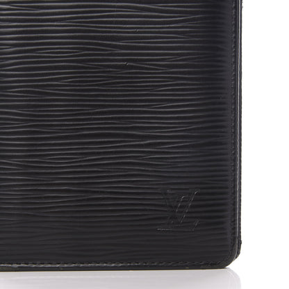 Louis Vuitton Epi Brazza Wallet Black 10 of 10