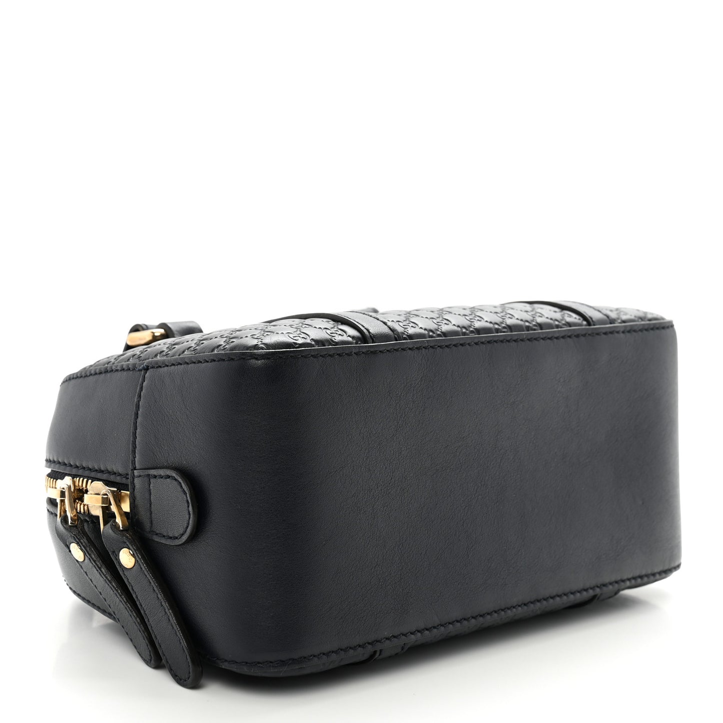 Soft Microguccissima Small Crossbody Bag Blue