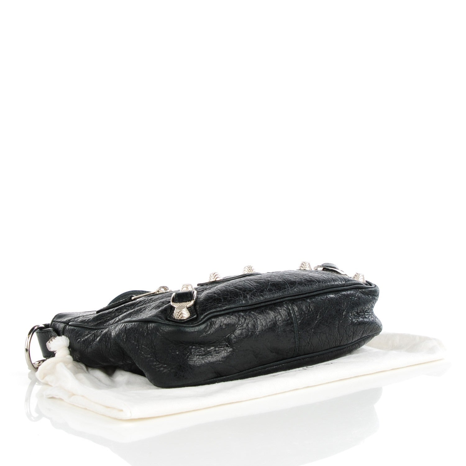 Balenciaga Agneau Giant 12 Silver Hardware Hip Black 4 of 7