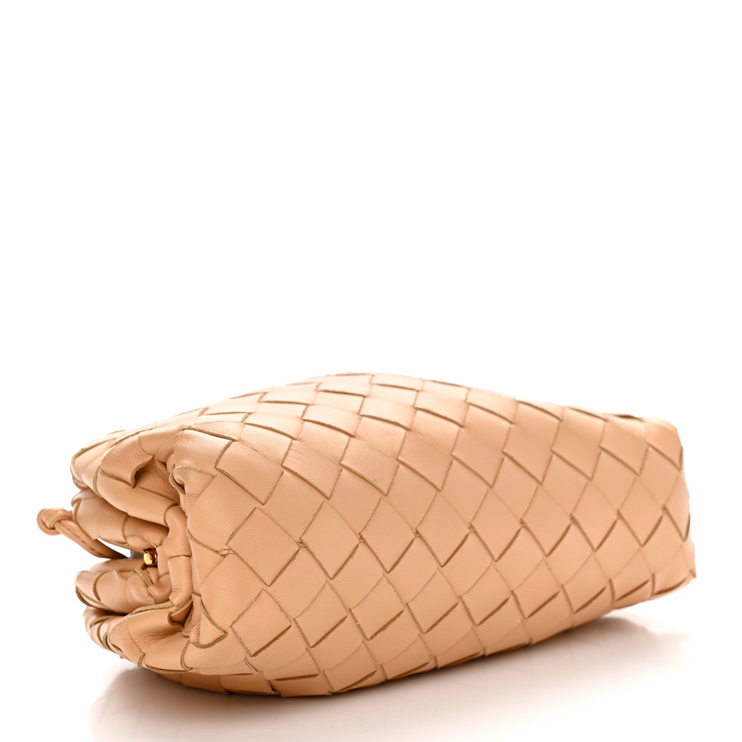 Bottega Veneta Nappa Intrecciato The Mini Pouch Almond 4 of 11