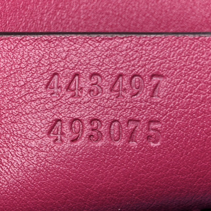 Gucci Velvet Matelasse Small GG Marmont Shoulder Bag Light Raspberry Rose 7 of 13